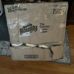 Bounty Quick-Size Paper Towels, White, 16 Family Rolls = 40 Regular Rolls (Packaging May Vary)